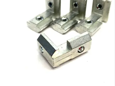 USED 80/20 HIDDEN CORNER CONNECTOR: INSIDE-INSIDE 15, 30, 40 SERIES