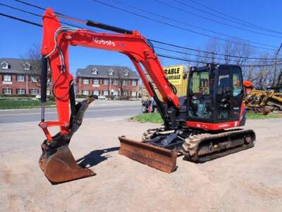 USED 2021 Kubota KX080-4S2