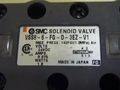 USED SMC VSS8-6-FG-D-3EZ-V1