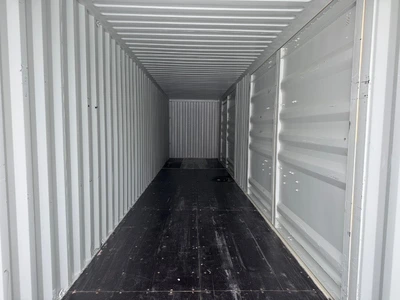 ZXJU0256338 // Sea Container with 2 Extra Wide Side Doors, 40HC, Single Trip