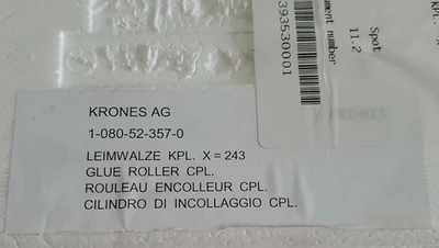 NEW KRONES 1-080-52-357-0