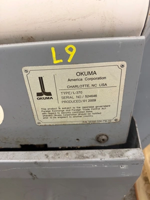Used 2009 OKUMA CAPTAIN L370 CNC Lathes California US | PM Machines #1492042