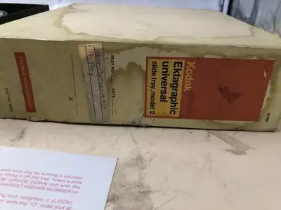 Kodak Model 2 VINTAGE Ektagraphic Universal Slide Tray/Carousel -NIB