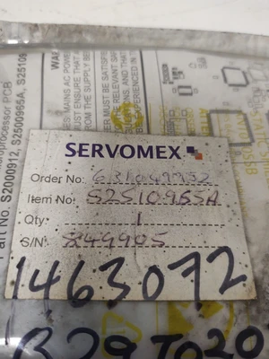 NEW SERVOMEX SERVOMEX 849905 SS-2 94V-0 S2510965A