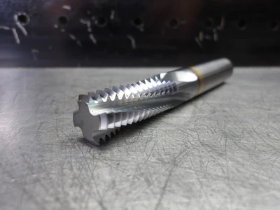 Emuge 5/8" - 11 UNC (GFI/EZF) Helical Flute Carbide Thread Mill 4 Flute (LOC575)