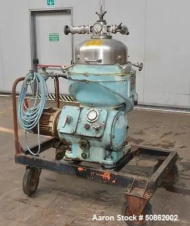 Used ALFA LAVAL CPPX-207-SGP-34 Disc Automatic Centrifuges Illinois US | Aaron Equipment #84623
