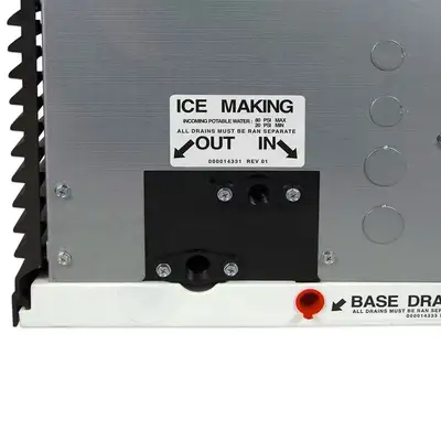 Manitowoc Ice IYT0900W 30" Indigo NXT™ Half Cube Ice Machine Head - 785 lb/24 hr, Water Cooled, 208-230v/1ph