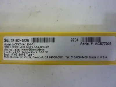 USED STI MCF47-14-1200-R1