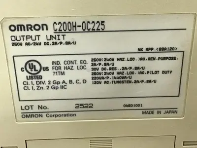 USED OMRON C200H-OC225