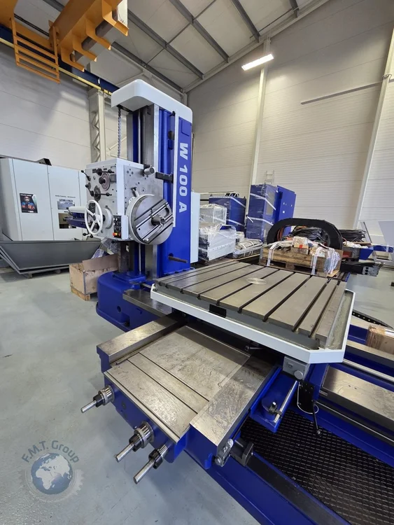 Used TOS W 100 A Horizontal Table Type Boring Mills SK | F.M.T. Group s.r.o. #1245881
