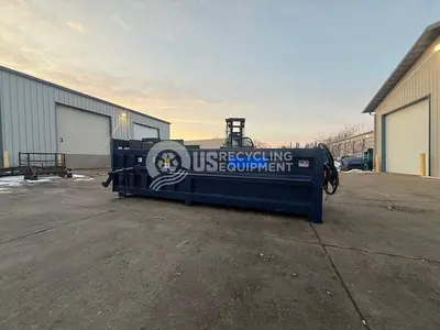 USED SEBRIGHT 7460-2 STATIONARY COMPACTOR