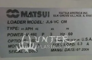 USED 2006 MATSUI JL6-VCOM