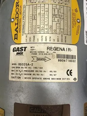 USED GAST MFG R5325A-2