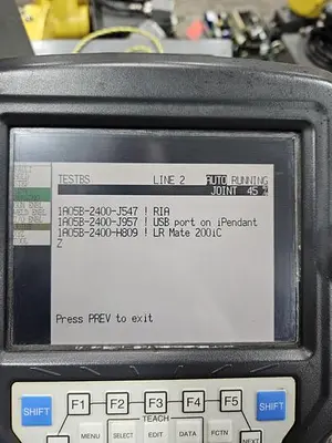 USED 2011 FANUC LR MATE 200IC