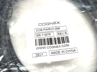 NEW COGNEX IN-SIGHT SINGLE ENDED POWER CABLE 185-1197R
