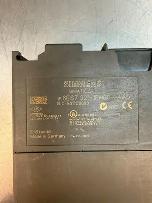 Siemens 6ES7 321-1FH00-0AA0 Input Mod Simatic S7 (5.3.1)