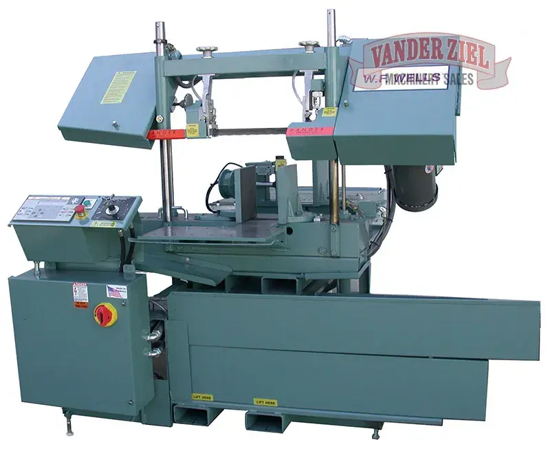 New | in-Stock W.F. WELLS W-914A-CNC Horizontal Band Saws Michigan US | Vander Ziel Machinery Sales #480355