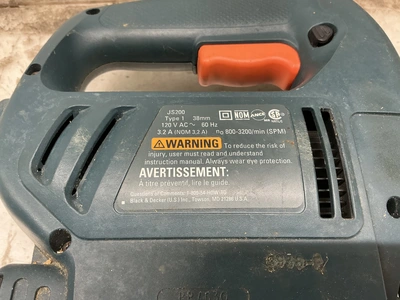 Used BLACK AND DECKER JS200 Woodworking Saws Michigan US | Miedema Asset Management Group #1321214
