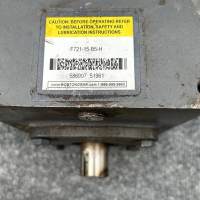 New | in-Stock Boston Gear F721-15-B5-H Speed Reducers California US | Davliegogo LLC #1705342