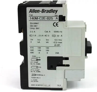 USED ALLEN BRADLEY 140M-C2E-B25