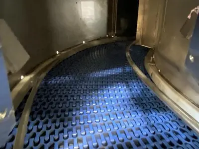 L-Conveyor With Steam Tunnel