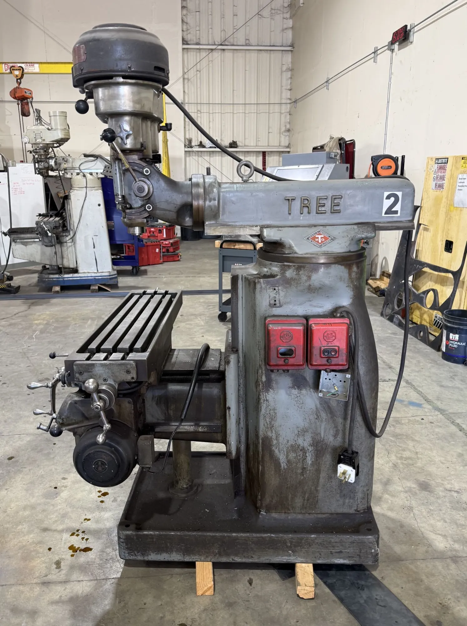 Used TREE 2UVR Vertical Mills California US | Heavy Wall Consulting #1403988