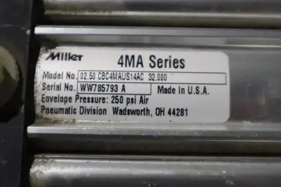 Parker 02.05 CBC4MAUS14AC 32.000 Air Cylinder 4MA Series STOCK H1896