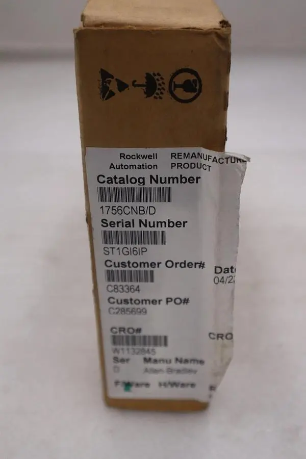 Allen Bradley 1756-CNB/D Control Net Communication Bridge - STOCK GF33A
