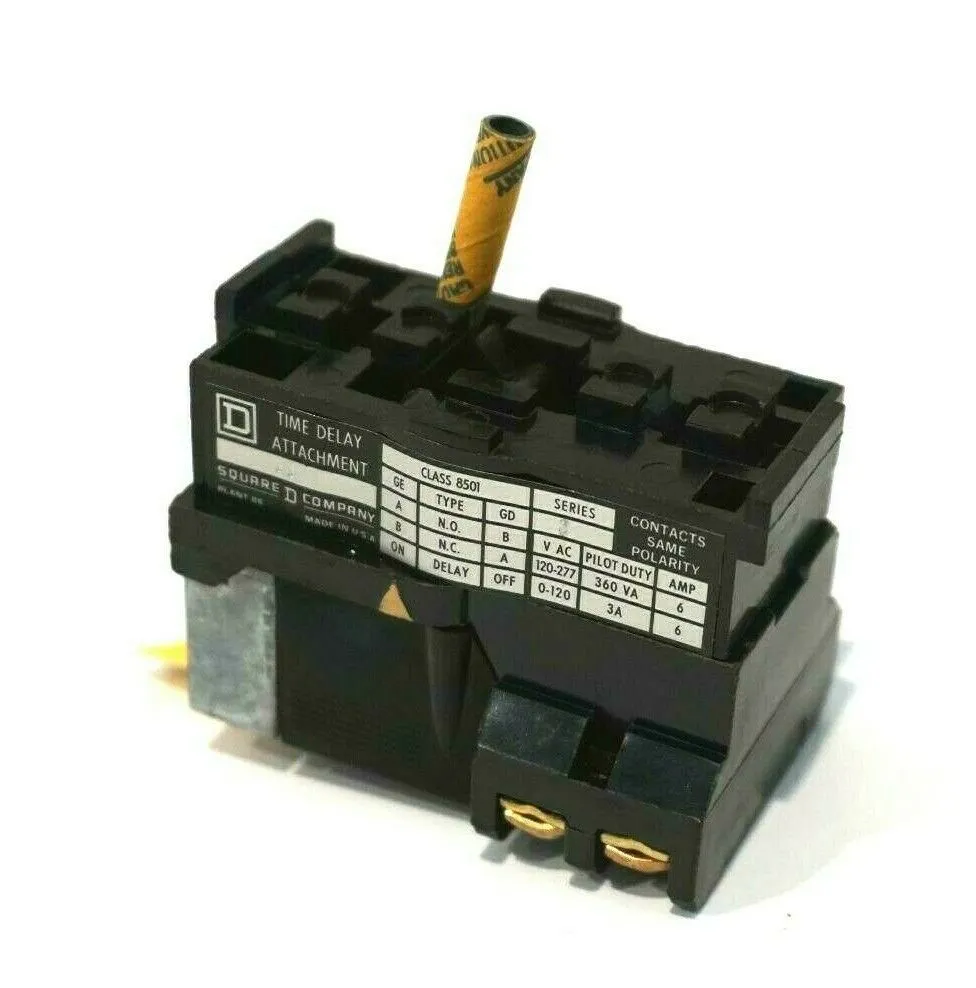 NEW SQUARE D 8501-JJ TIME DELAY SER.C 8501MV