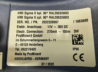 ProMinent S1Cb Metering & Dosing Pumps | Fram Fram LLC (24)
