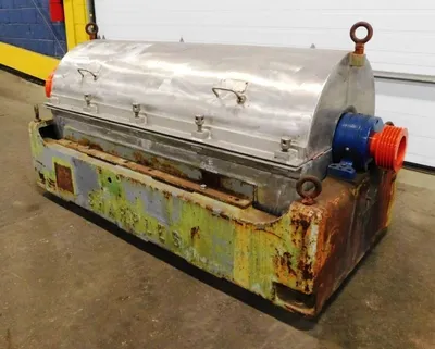 Sharples P3400 decanter centrifuge, 316SS.