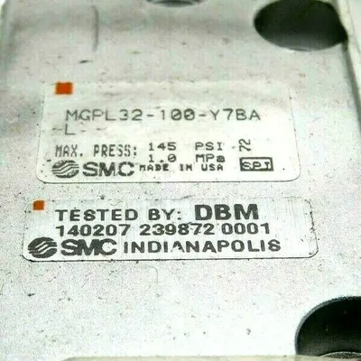 NEW SMC MGPL32-100-Y7BA COMPACT GUIDE MGPL32100Y7BAL