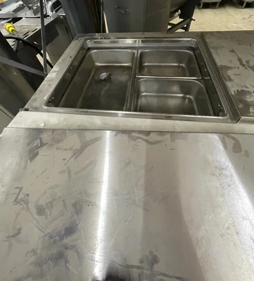 130-0127 Randell 9040K-7 60” Self Contained Sandwich Prep Table