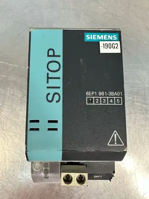 Siemens Sitop modular 6EP1-961-3BA01 Buffer Mod. DC 24V (8.4.7)