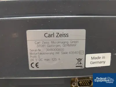 USED carl zeiss Carl Zeiss Microscope