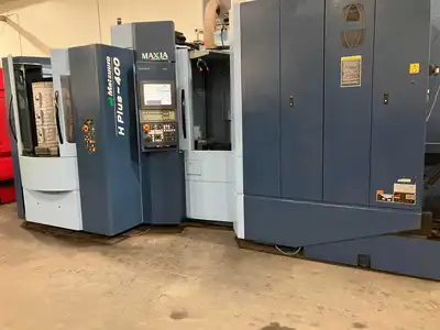 2016 MATSUURA H-PLUS 400 6PC Machining Centers, Horizontal | Machnet (1)