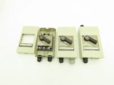 Panasonic National BD32101 Motor Starter Circuit Breaker .2kw 1.2A 220V Lot of 3