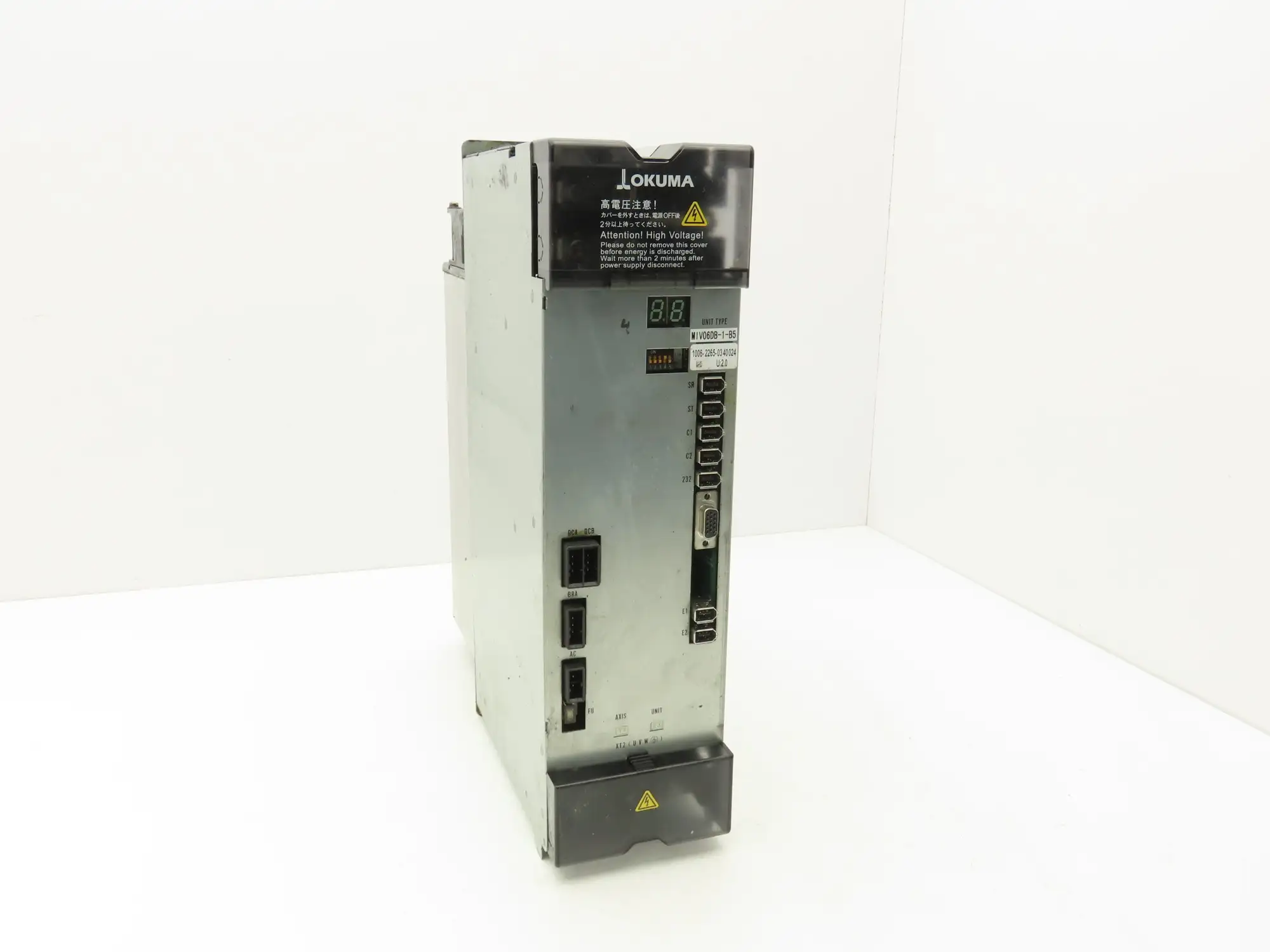 Okuma MIV06DB-1-B5 AC Servo Drive Module U:2.0 No Cover