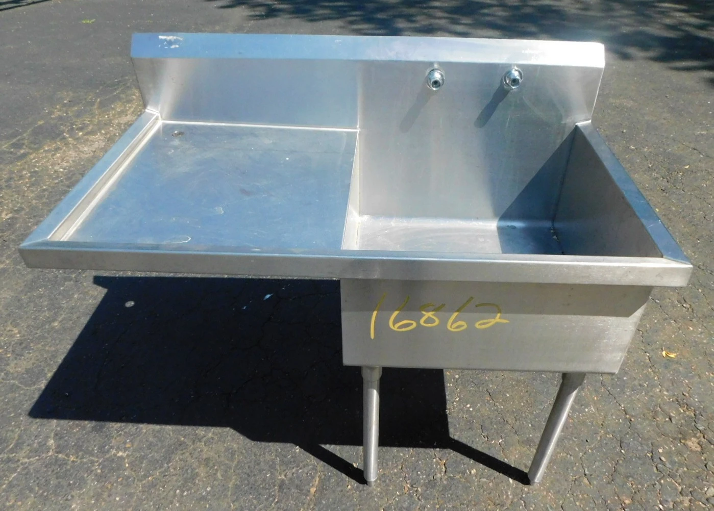 USED ELKAY SS SINK 2 X 2 X 13.5