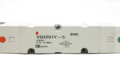 SMC VQ4201Y-5 Double Solenoid Valve, 24V DC, NEW