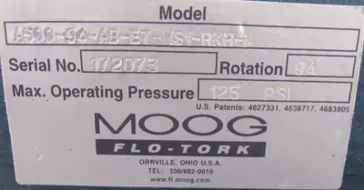 REFURBISHED FLO-TORK A-500-94-AB-ET-MSI-RKH-N ACTUATOR PUMP A50094ABETMSIRKHN