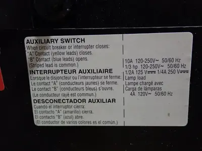 USED SQUARE D PAF361600DC1680