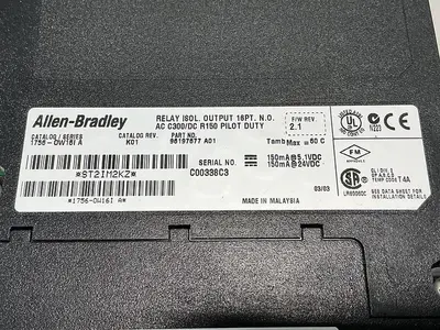 USED ALLEN BRADLEY 1756-OW16I SERIES A