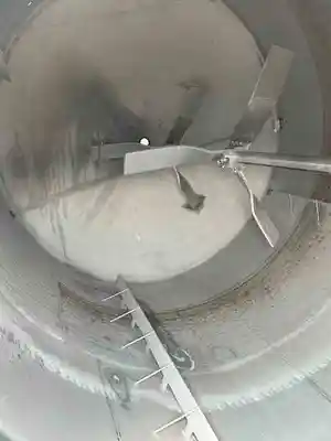 3500 gal stainless steel mix tank
