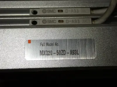 Used SMC MXQ2050ZDA93L / MXQ20A20Z Cylinders | HGR 24 #731193