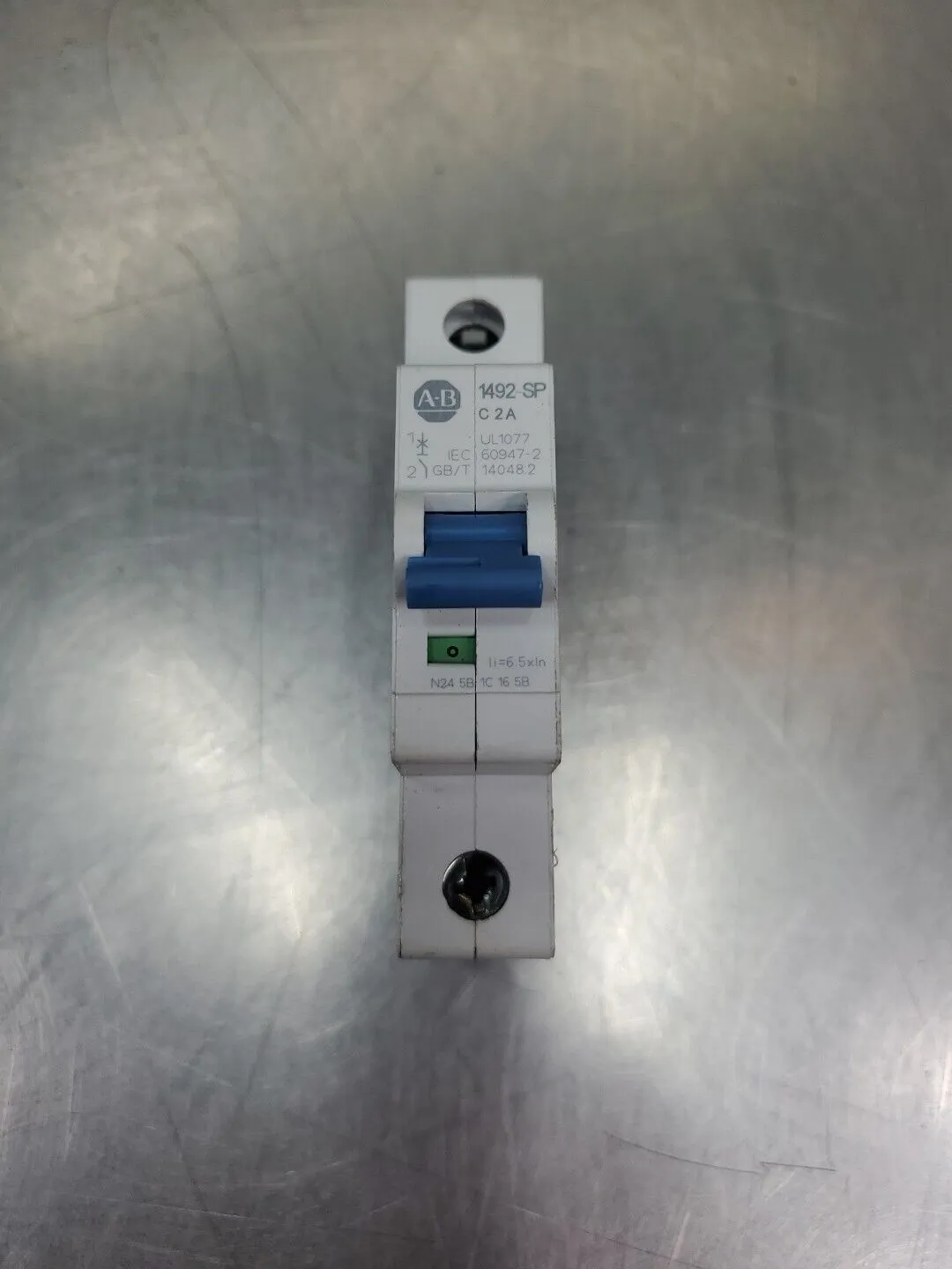 Allen-Bradley 1492-SPM1C120 Ser D Circuit Breaker, 2A. 4C-13