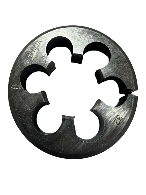 ProCut 15/16"-32 UN HSS Adjustable Round Die 2" Outside Diameter