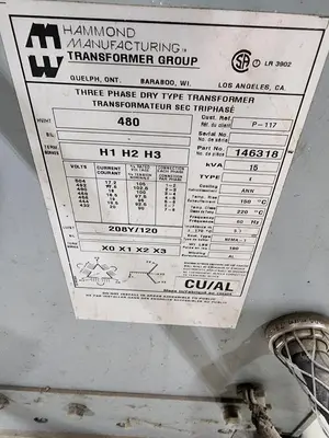 USED HAMMOND MANUFACTURING 146318