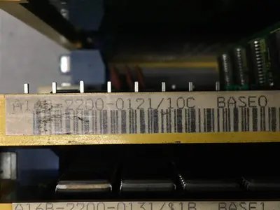 USED FANUC A16B-2200-0121/10C BASE0