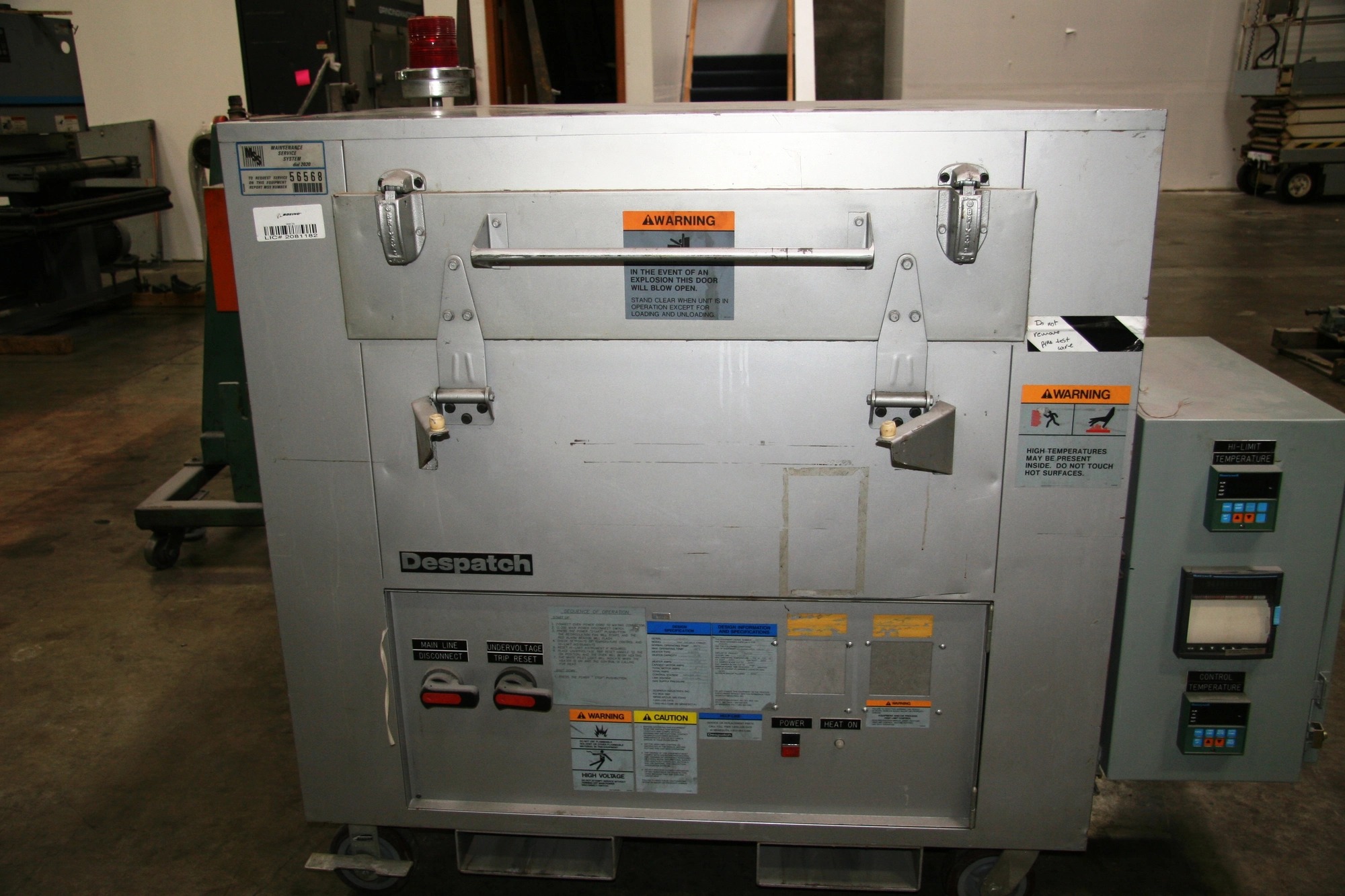 Despatch VDAF Portable Preheat Oven
